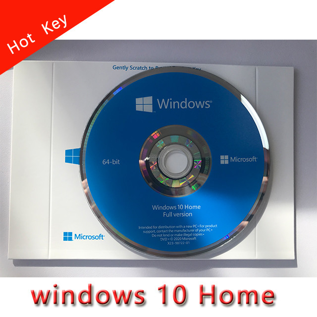 Win 10 Home Oem Lincense Key Windows 10 Home OEM Package DVD Coa Sticker Activation Online