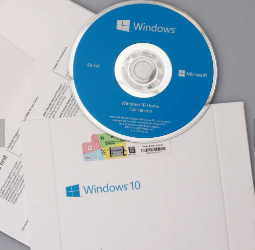 Microsoft Windows 10 Home License 32/64-Bit OEM DVD Product Key COA License OEI Version Win 10 Home Dvd